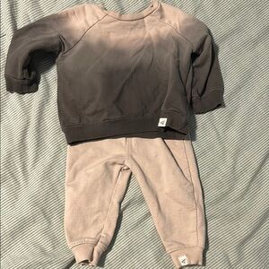 Kids Ombre Sweatshirt and Pants Set